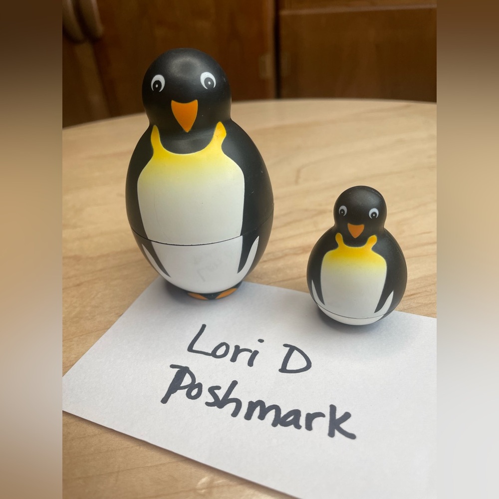 Bitty Baby (Zoo Set) Penguin Nesting Dolls Only Two- missing middle penguin